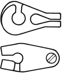 Stagreiter max. 3mm (100er Pack)