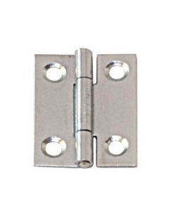 Scharnier schmal Edelstahl matt 60 x 34 x 1.2mm