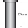 1 1/2" gerades Ablaufrohr bk16004