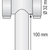 1 1/4" T-Stück bk16007