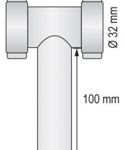 1 1/4" T-Stück