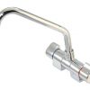 Warm-Kalt-Keramik Mischer in Messing verchromt bk2061