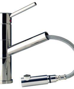 Mischer Chrom drehbar ausz.Schlauch MY 1822-1/2"F