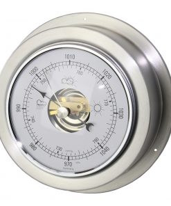 Barometer Edelstahlgehäuse Ø140mm