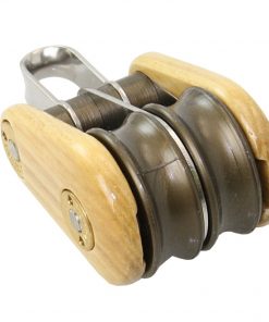 VICTORY-Doppelblock Esche 45mm m.Auge