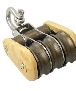 VICTORY-Tripleblock Esche 45mm m.Wirbel