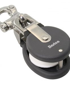 Snatchblock MINI mit Schnappschäkel Edelstahl