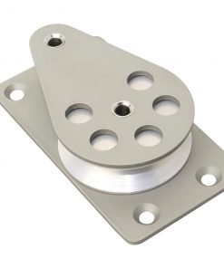 Einf.-Fallblock liegend Aluminiumscheibe 51mm