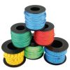 Minispulen geflochten 2mm UNIFARBEN VP=5 Stück ck27xxx