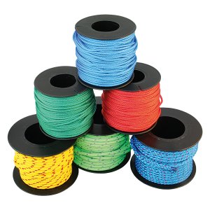 Minispulen geflochten 2mm UNIFARBEN VP=5 Stück Minispulen geflochten 2mm UNIFARBEN VP=5 Stück