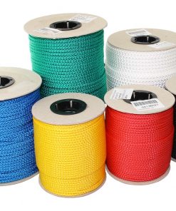 100m Spule PP-Multifil 8-fach gefl. grün 4.0 mm