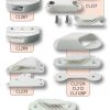 CLAMCLEAT(tm)DINGHY LEECH LINE für Tau 1 - 3 mm cl221 grp