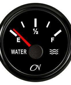 CN-Instrument Wassertank-Anzeige schwarz/schwarz