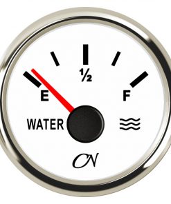 CN-Instrument Wassertank-Anzeige weiß/chrom