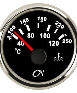 CN-Instrument Kühlwasser-Temp.40-120°C schw./chrom