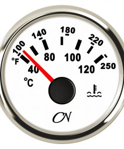 CN-Instrument Kühlwasser-Temp.40-120°C weiß/chrom