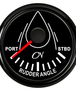 CN-Instrument Ruderlage-Anzeige schwarz/schwarz
