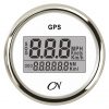 CN-Instrument GPS-Tacho Digital weiß/chrom cn08w