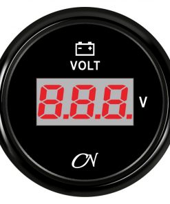CN-Instrument Voltmeter DIGITAL schwarz/schwarz