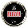 CN-Instrument Voltmeter DIGITAL schwarz/chrom cn10sc