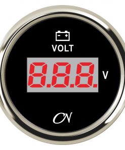 CN-Instrument Voltmeter DIGITAL schwarz/chrom
