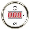 CN-Instrument Voltmeter DIGITAL weiß/chrom cn10w