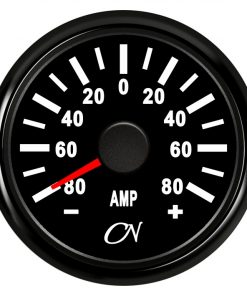 CN-Instrument Amperemeter max.80A schwarz/schwarz