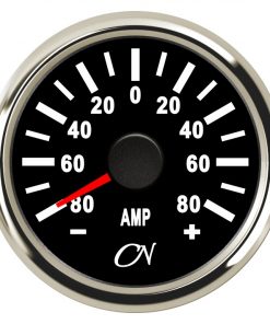 CN-Instrument Amperemeter max.80A schwarz/chrom