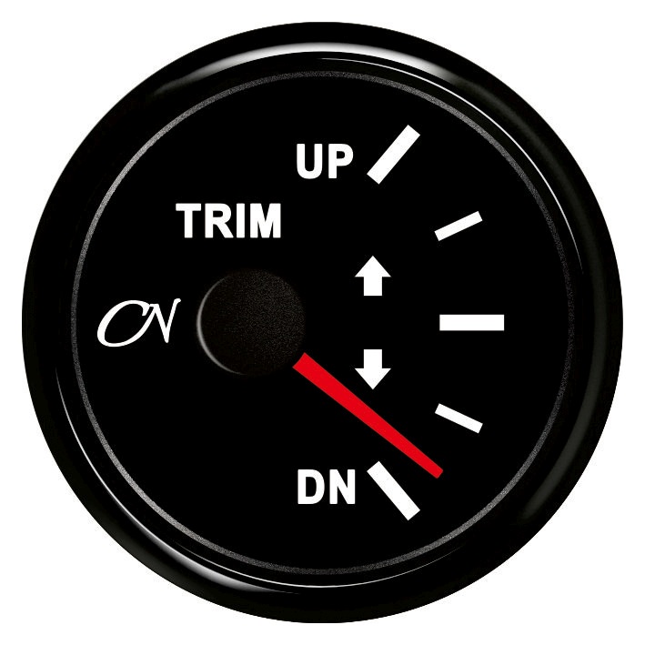 CN-Instrument Trimm-Anzeige schwarz/schwarz CN-Instrument Trimm-Anzeige schwarz/schwarz