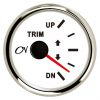 CN-Instrument Trimm-Anzeige weiß/chrom cn15w