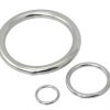 Edelstahl-Ring 4mm x 30mm Ø VP=10 Stück ct07xx