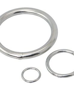 Edelstahl-Ring 5mm x 25mm Ø         VP=10 Stück