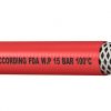 Trinkwasserschlauch rot lebensmittelecht 13mm dc13gr