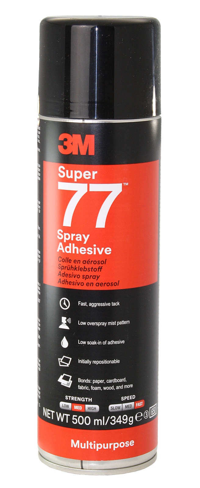 3M "SUPER 77" Sprühkleber <Gefahrgut!> 500 ml 3M "SUPER 77" Sprühkleber <Gefahrgut!> 500 ml