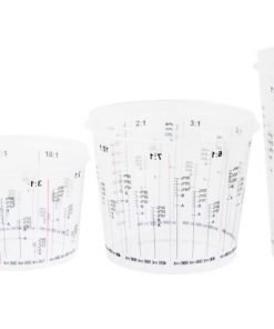 200x Mischbecher 300ml (385ml Fassungsvermögen)