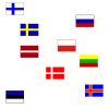 Flagge 20 x 30 cm FINNLAND dv ostsee