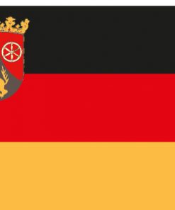 Flagge 20 x 30 cm RHEINLAND-PFALZ
