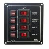 Schalter-Paneel vertikal 4-fach 12V ek10014