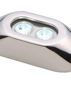 Unterwasserlampe 2 LED weiß 12-24V