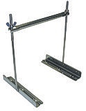 Edelstahl-Batteriehalter bis 230mm Höhe Edelstahl-Batteriehalter bis 230mm Höhe