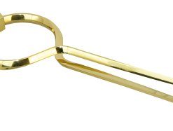 Einhandzirkel Messing hochglanzpoliert 180mm