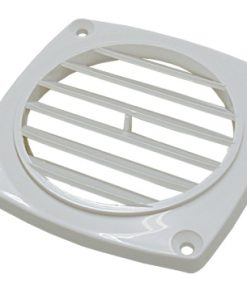 Lüfter für 3"-Schlauch weiß flach