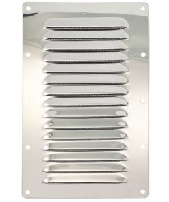 Lüftungsblech 66 x 128 mm quer ( mit Netz )