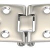SEAWORLD Nähtischscharnier 70x40mm Edelstahl ek81055