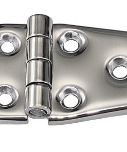 Edelstahl-Scharnier hoch 405 x 59mm