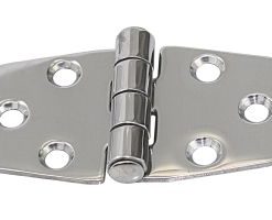 Edelstahl-Scharnier 38 x 74mm