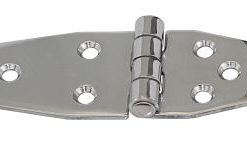 Edelstahl-Scharnier schwer 38 x 98mm