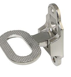 Edelstahl-Maststufe klappbar