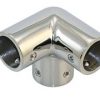 Edelstahl-Relingsbeschlag Eckverbinder 22mm ek86046 1