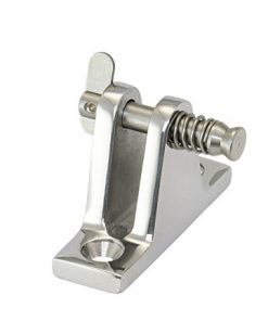 Sprayhoodbeschlag mit Klappnasenbolzen (für Deck)